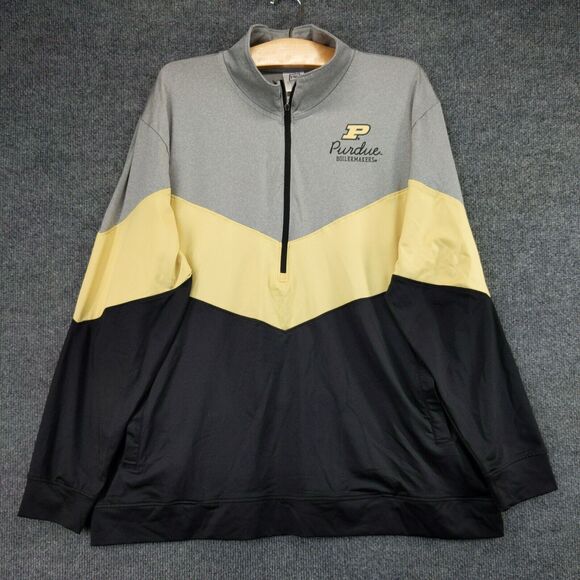 Pro Edge Purdue Boilermakers Pullover Jacket Women's Plus Size 1X/16W Multicolor - Picture 2 of 14